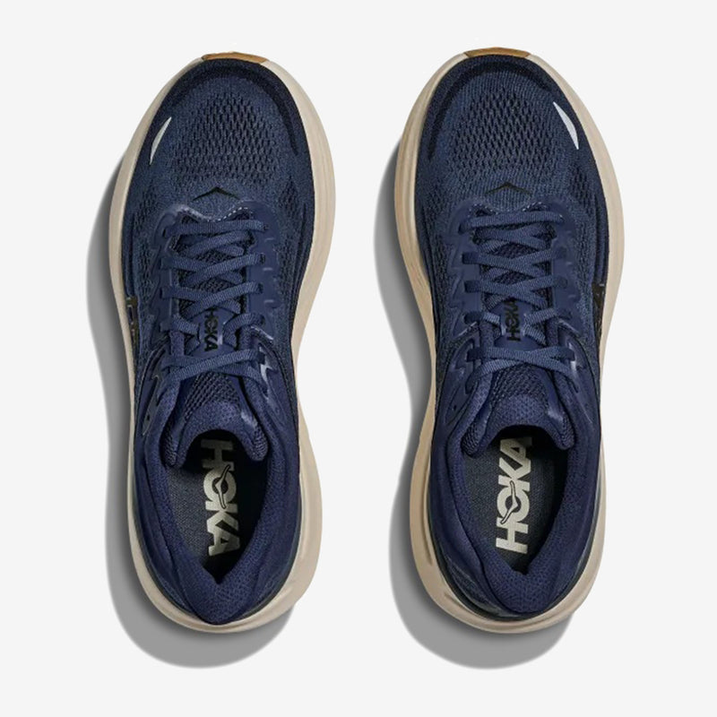 Hoka ’s Bondi 9 Midnight Blue Varsity Navy Men's Running Shoes 1162011-MVR