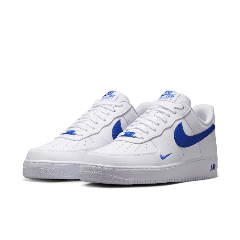 Nike Air Force 1 Low '07 Carbon Fiber Swoosh White/Game Royal Men's IV5732-100