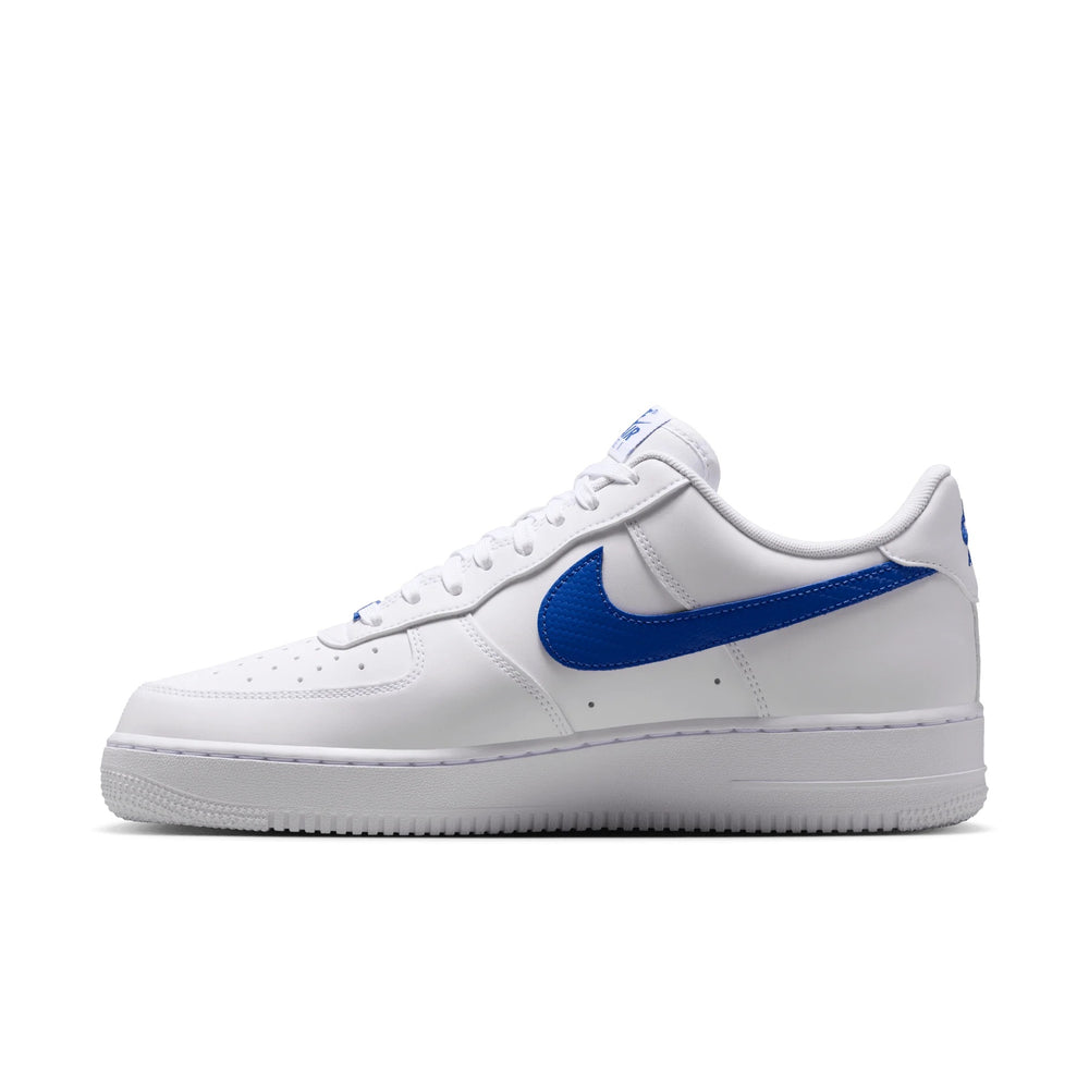 Nike Air Force 1 Low '07 Carbon Fiber Swoosh White/Game Royal Men's IV5732-100