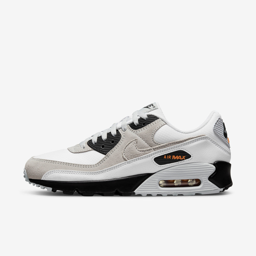 Nike Air Max 90 White/Black/Hot Curry Men's Sneakers