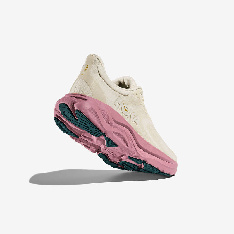 Hoka Arahi 8 Alabaster Lingonberry Women's Running Shoes 1168691-ARLN