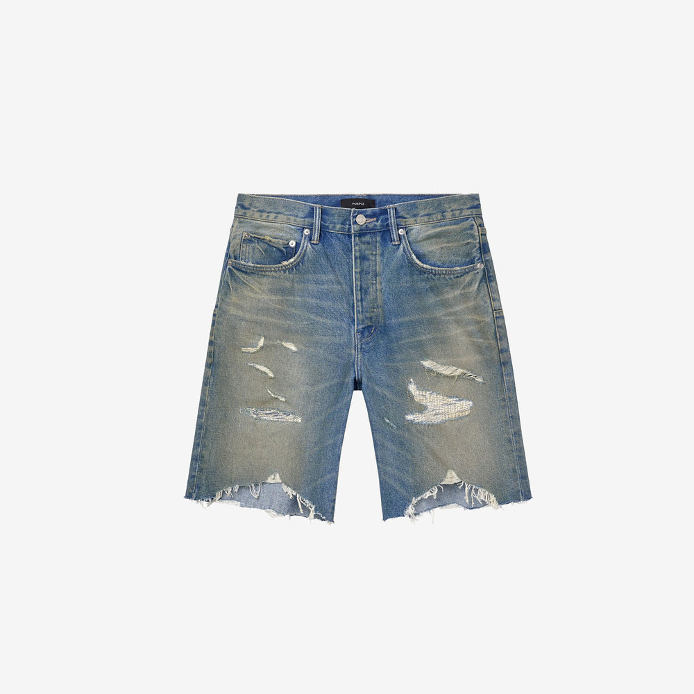 Purple Brand P059 High Summer Destroy Mid Indigo