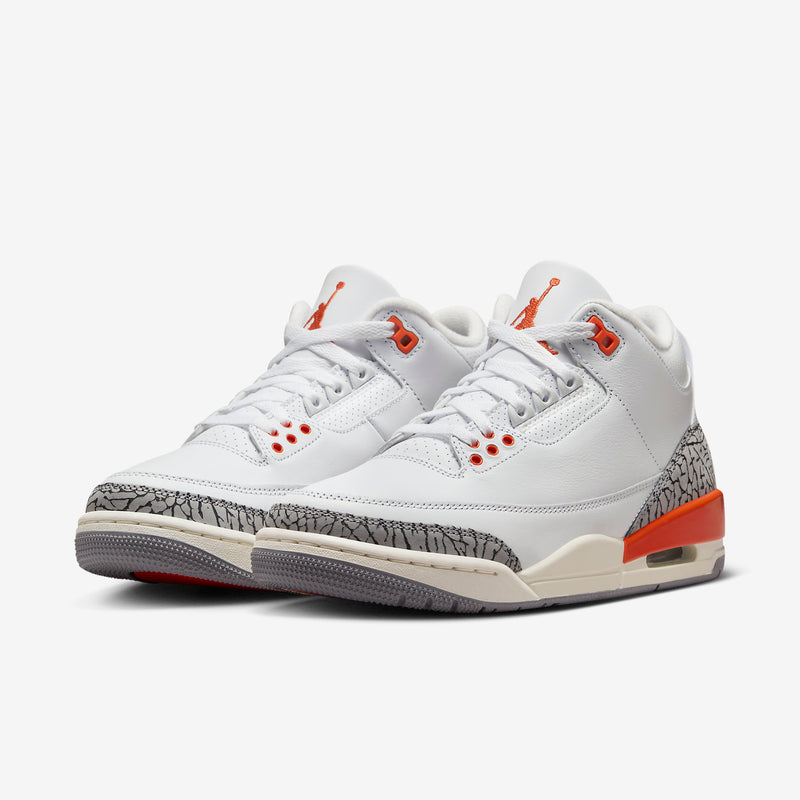 Jordan 3 Retro Georgia Peach Women's Sneakers CK9246-121-5.w