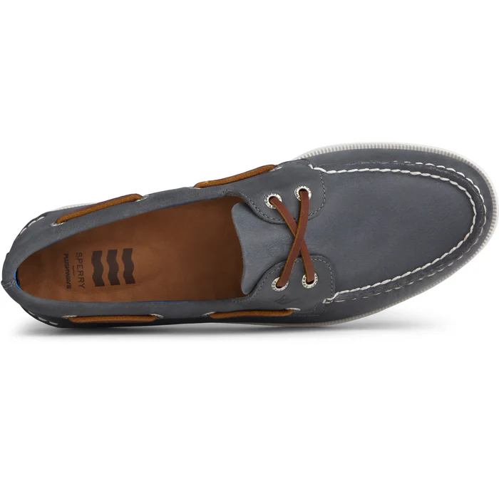 Sperry A/O 2-Eye Plushwave Navy Men's STS22196