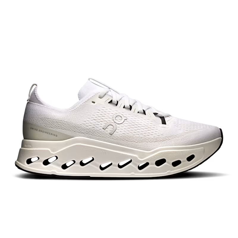 On Cloudsurfer Max White White Men's Running Shoes 3MF30431200
