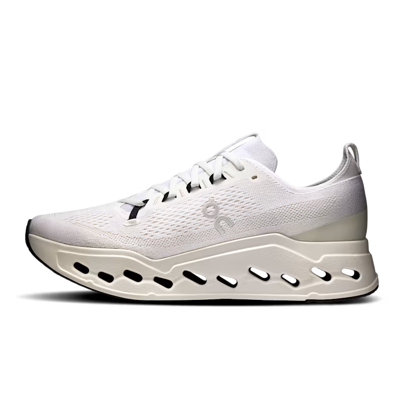 On Cloudsurfer Max White White Men's Running Shoes 3MF30431200