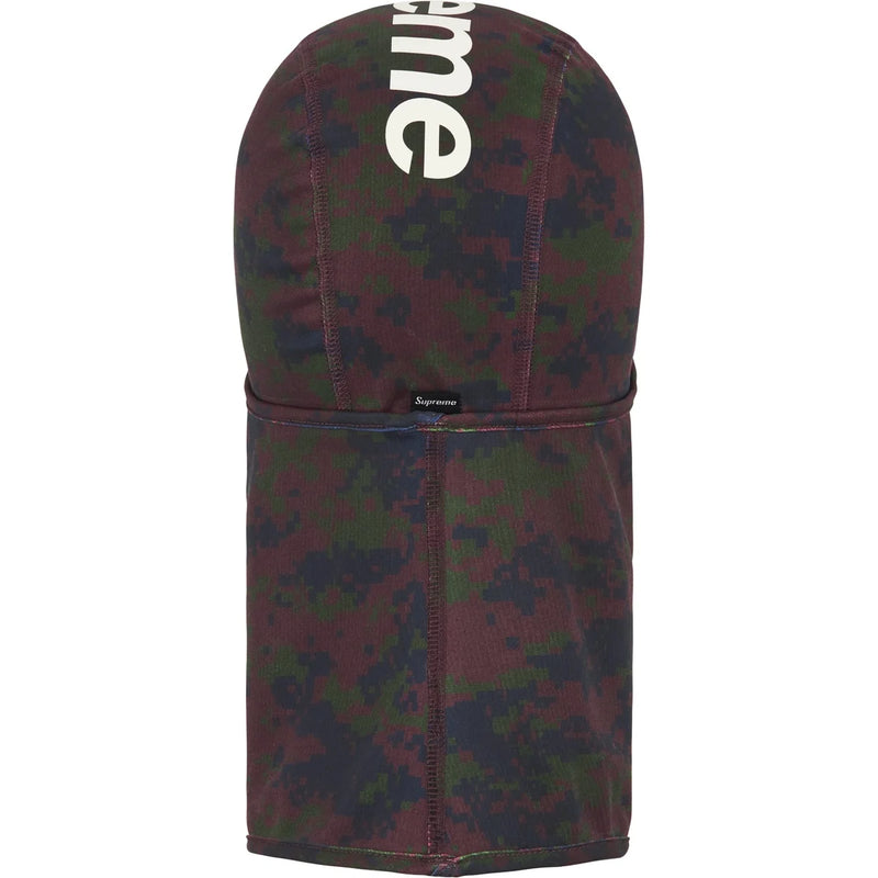Supreme Heat Reactive Digi Camo Balaclava 'Black'