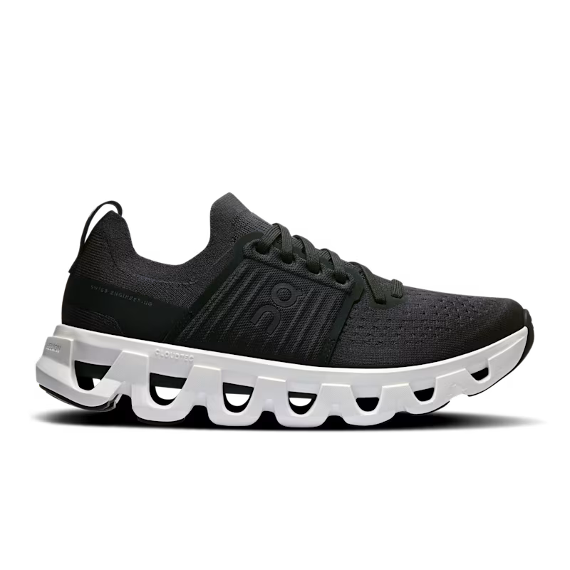 On Cloudswift 4 Black White Women's Running Shoes 3WF10110299