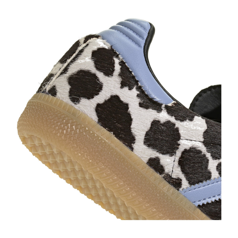 adidas Samba OG Cow Print Chalk Blue/Core Black Women's Sneakers KJ7448