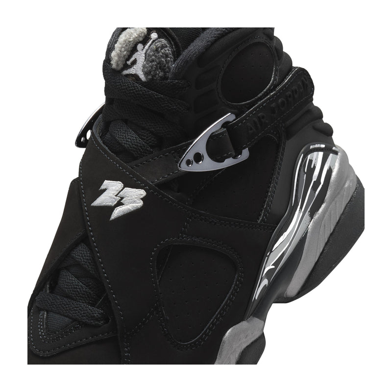 Jordan 8 Retro Chrome Big Kids' GS Sneakers 305368-007