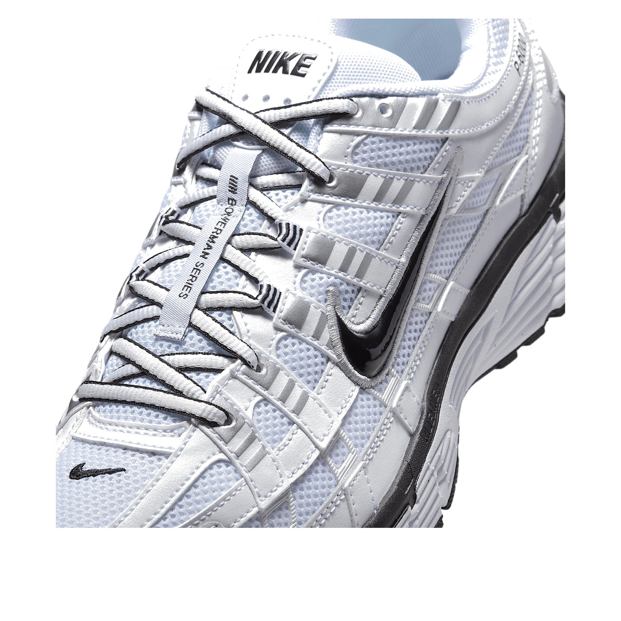 Nike P-6000 Men White Metallic Silver Black — Nike official detail