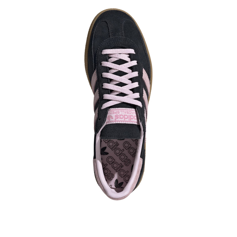 adidas Handball Spezial Core Black Clear Pink Gum Women's Sneakers IE5897