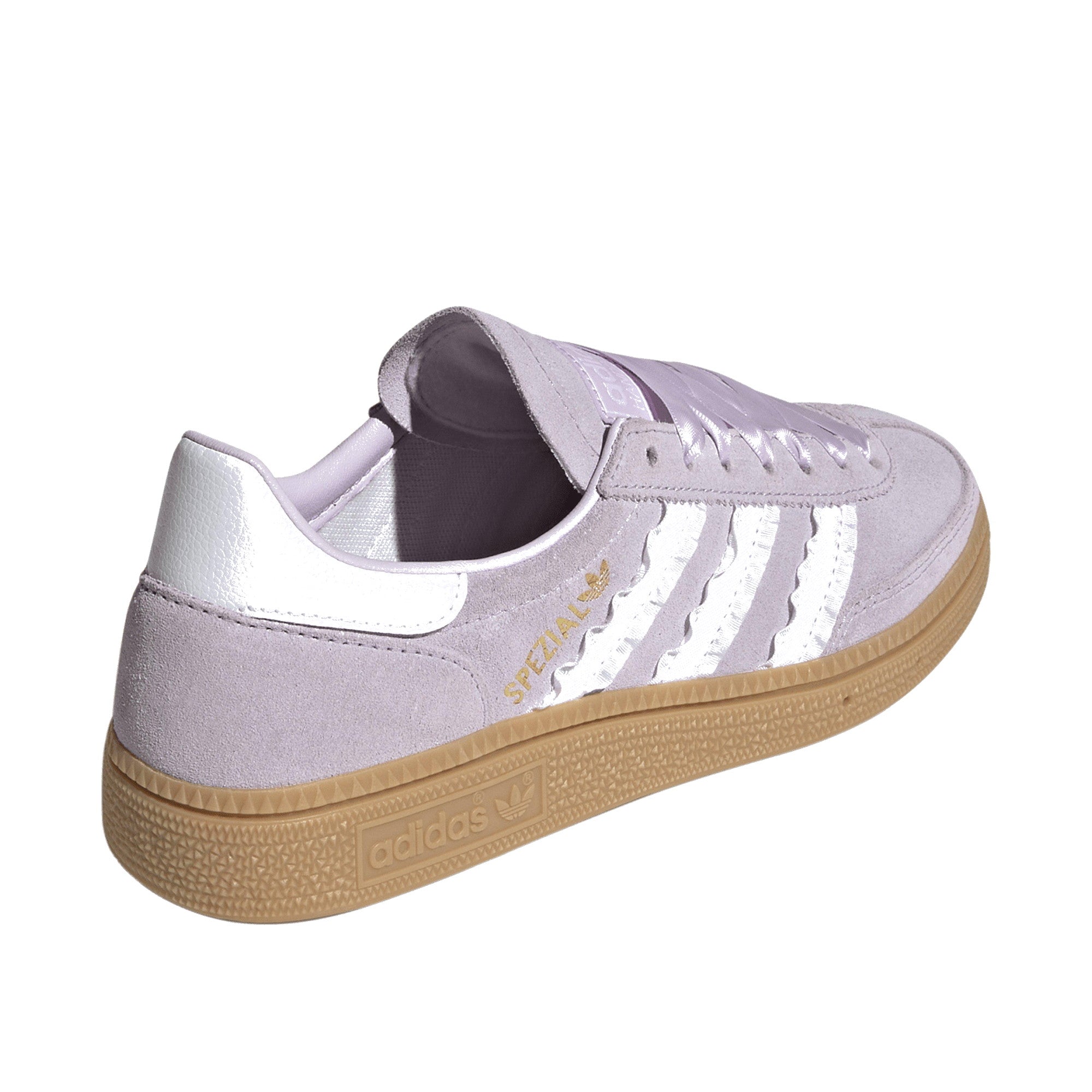 Adidas Handball Spezial GS Ice Lavender Cloud White — Adidas official heel