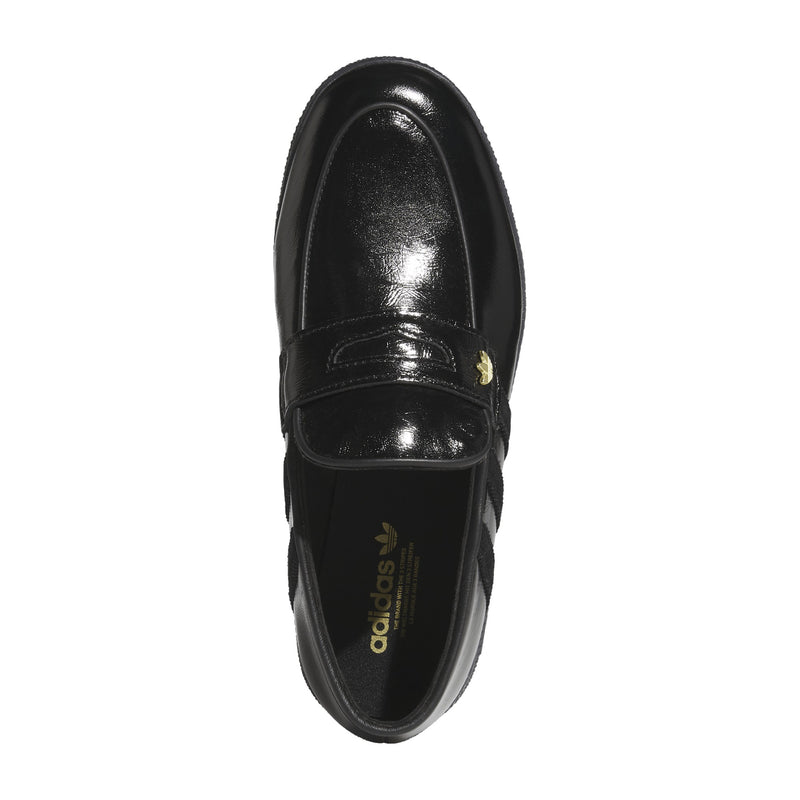 adidas Handball Spezial Loafer Core Black/Gold Metallic Women's Sneakers HQ5186