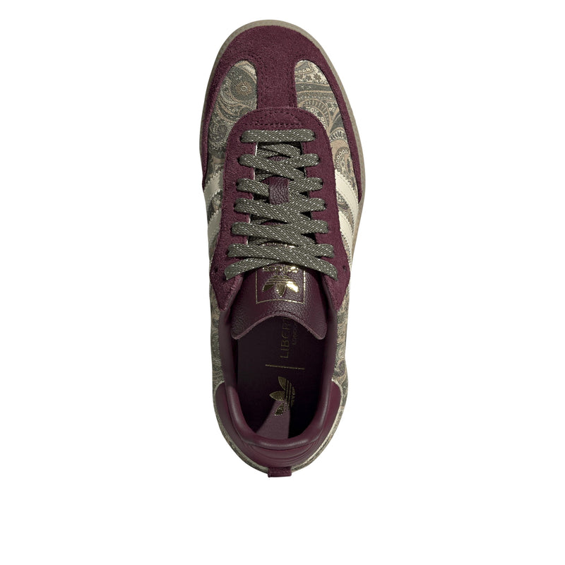 Adidas Women's Liberty London x Samba OG Maroon Warm Vanilla KH9802