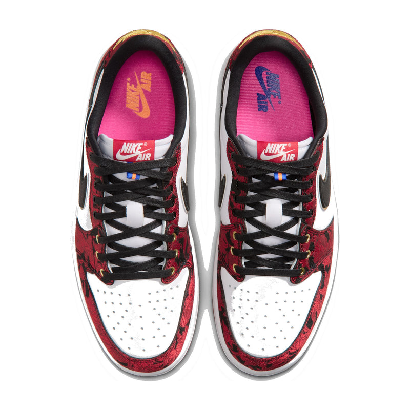 Jordan 1 Retro Low OG Black/Varsity Red/Summit White Men's Sneakers IR0088-001