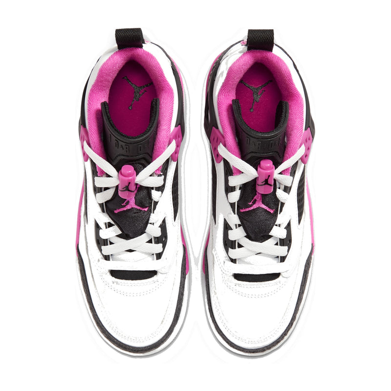 Jordan Spizike Low White/Black/Laser Fuchsia Big Kids' GS Sneakers IV2610-100
