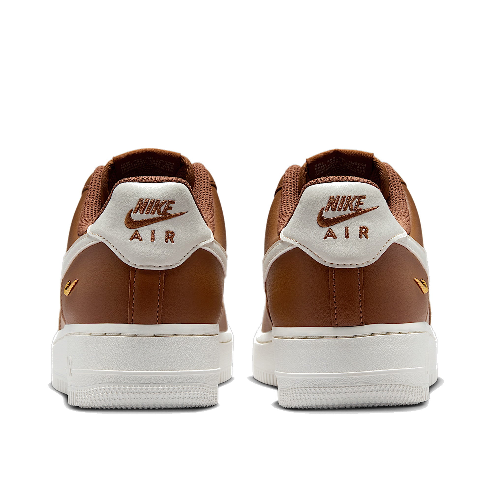 Nike Air Force 1 '07 Women Light British Tan Hemp — Nike F heel