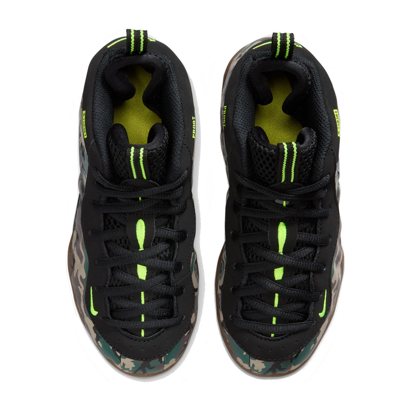 Nike Little Posite Pro Premium Black Camo Little Kids' PS Sneakers IV7553-001