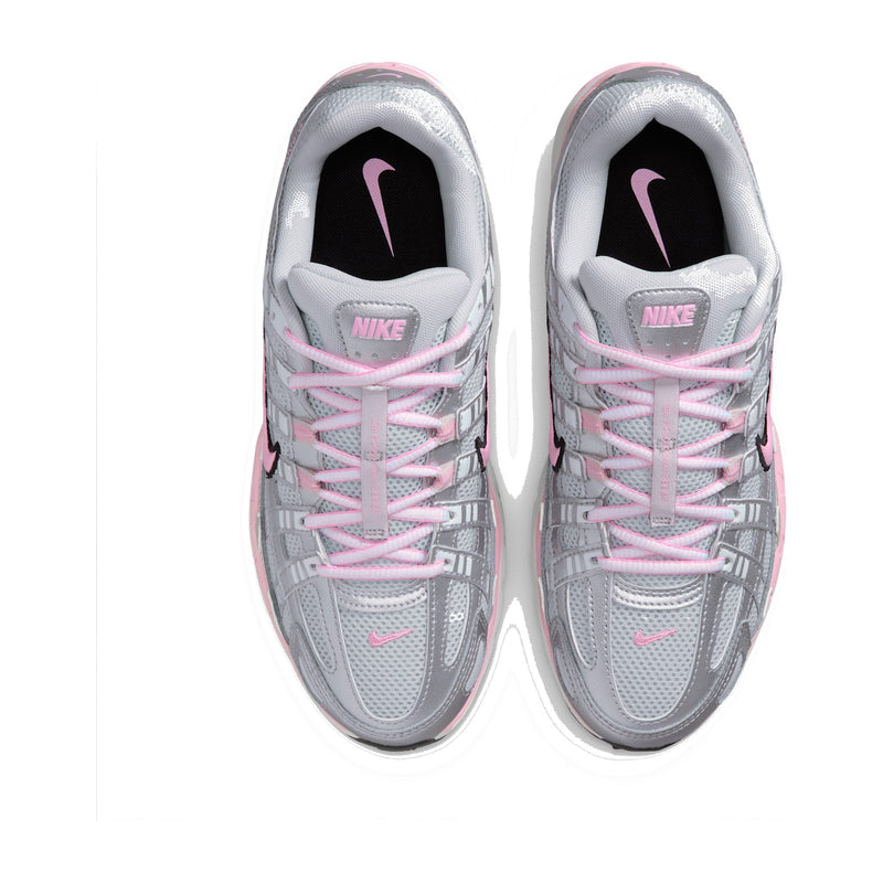 Nike P-6000 Pure Platinum/Metallic Silver/Black/Pink Women's Sneakers BV1021-020