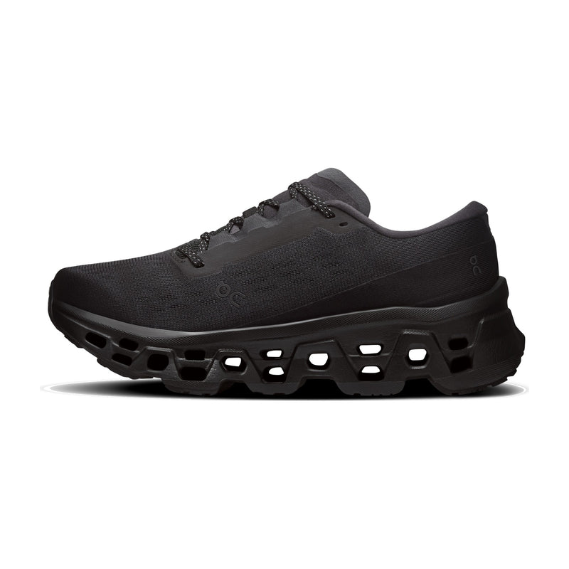 On Cloudmonster 3 Wide Black/Black Women's Running Shoes 3WG10831043