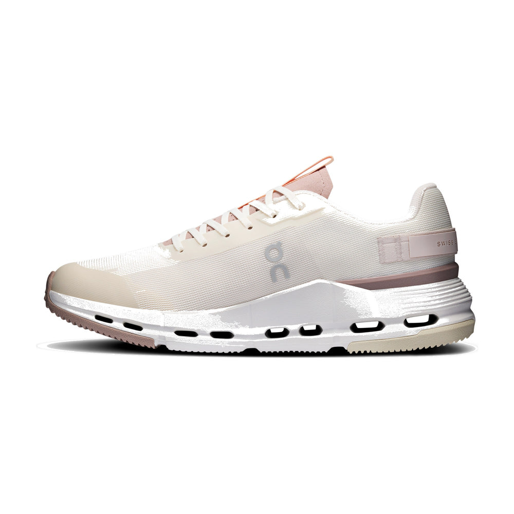 On Cloudnova Form 2 Oyster/Ivory Women's Sneakers 3WE30175116
