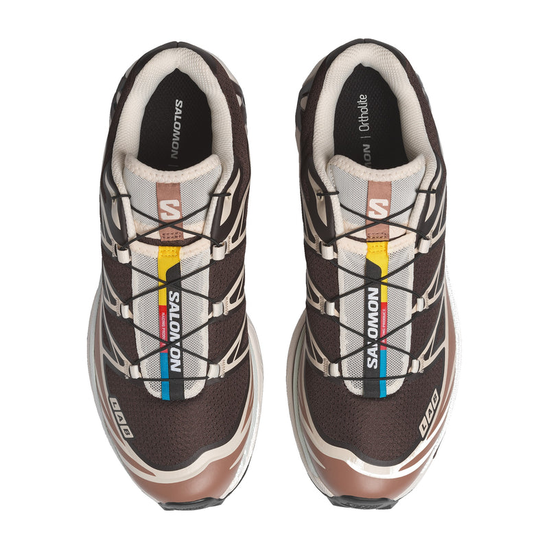 Salomon XT-6 Black Coffee/Burro/Bitter Chocolate Unisex Sneakers L49306600