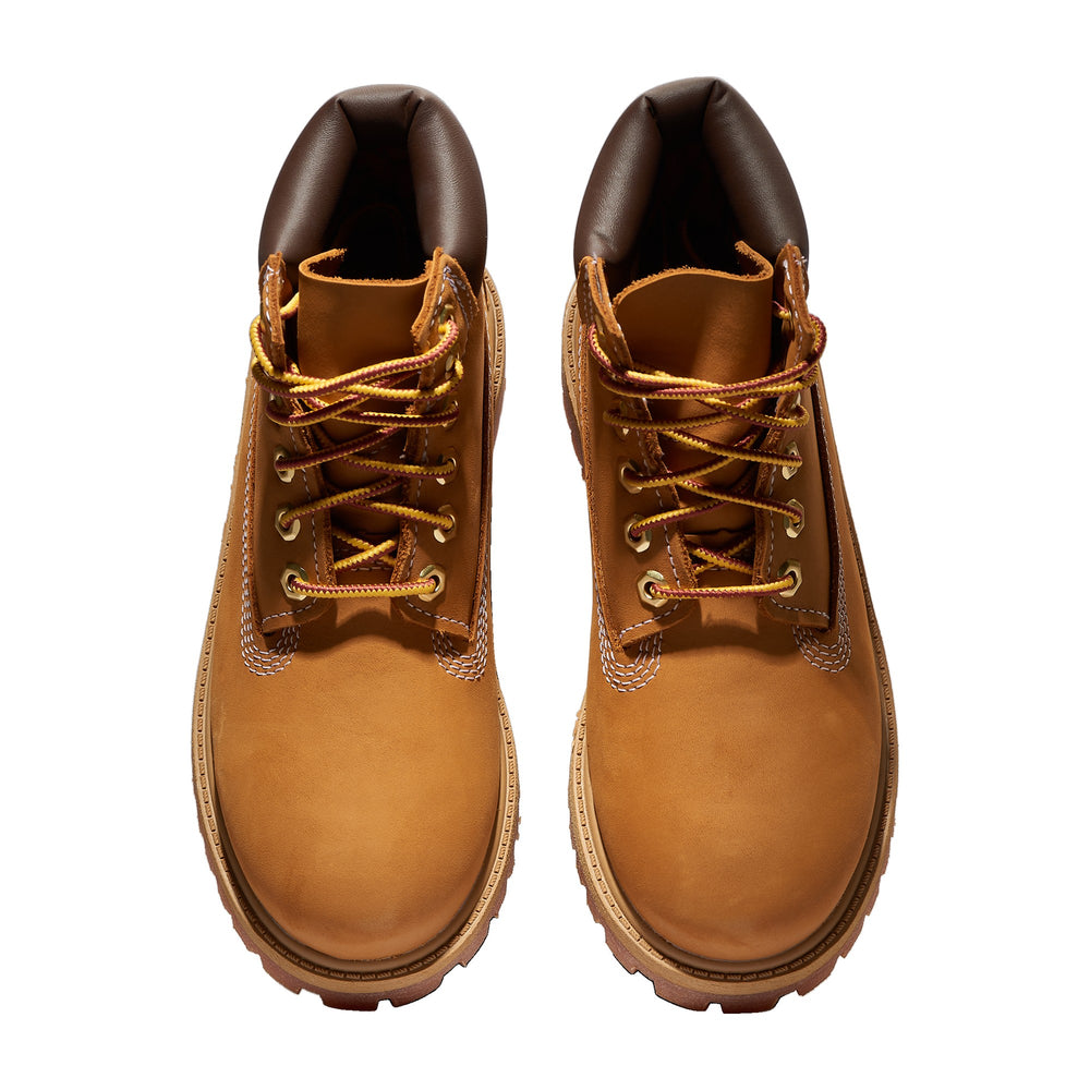 Timberland Premium 6 Inch Waterproof Boot Wheat Little Kids' PS TB112709-713