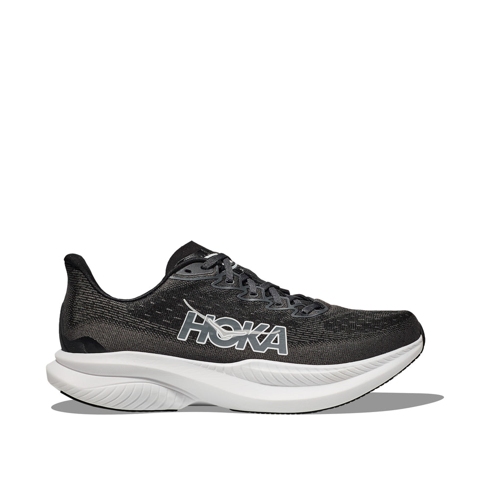 Hoka Mach 6 Black White Men's Running Shoes 1147790-BWHT