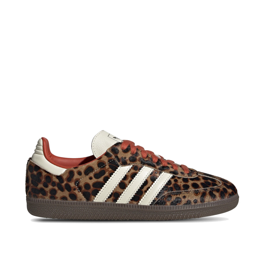adidas Samba OG Preloved Red Leopard Women's Sneakers JI2734