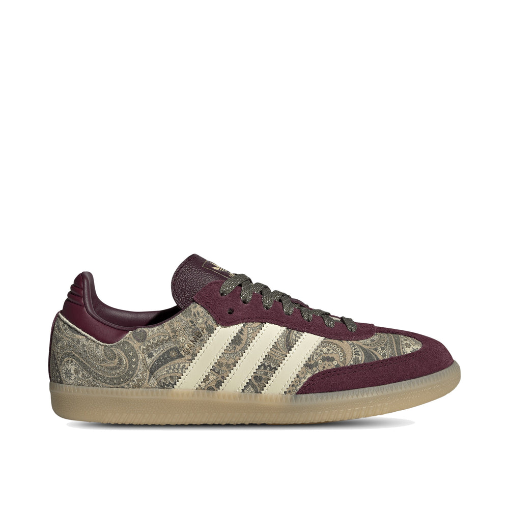Adidas Women's Liberty London x Samba OG Maroon Warm Vanilla KH9802
