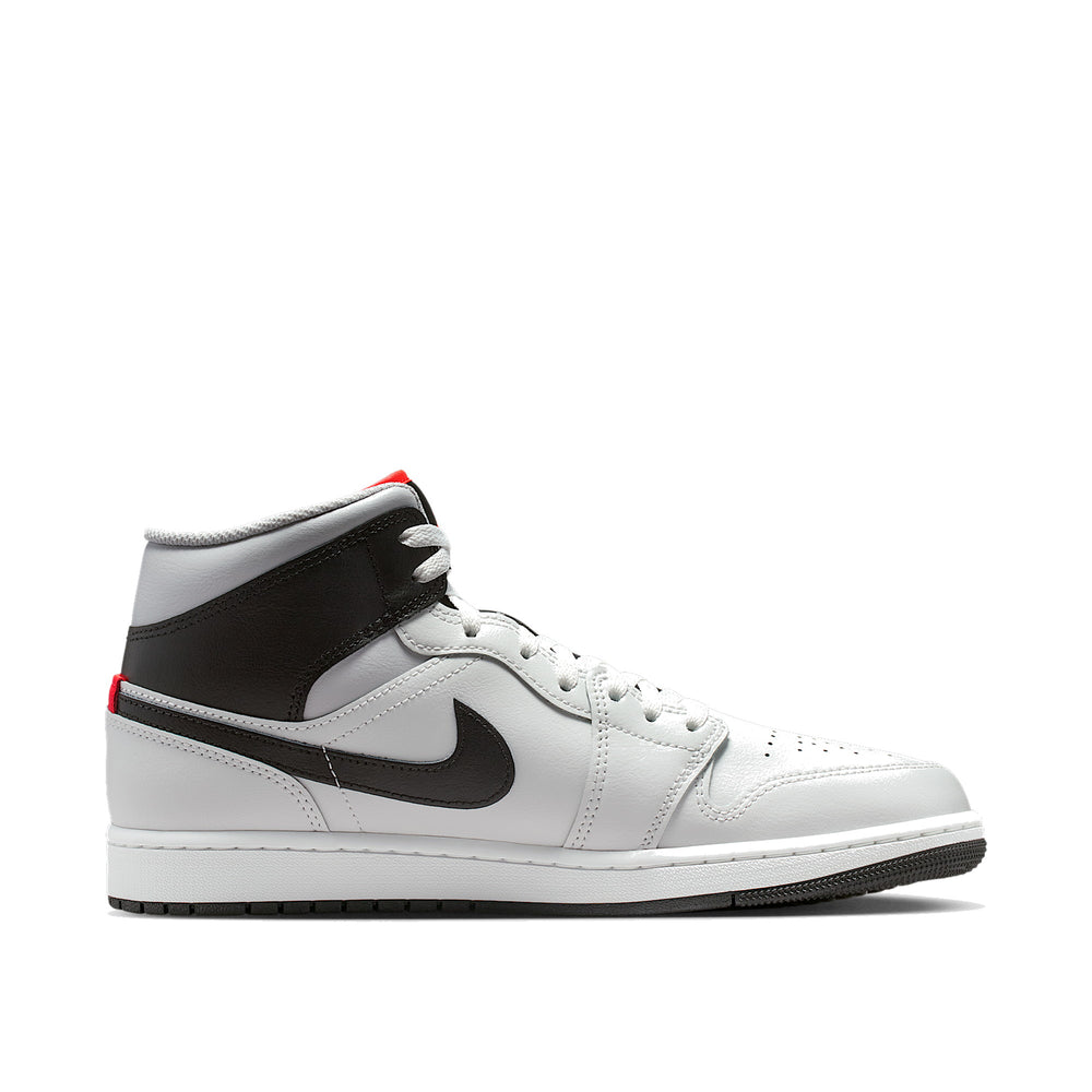Jordan 1 Mid White Neutral Grey Infrared Men's Sneakers DQ8426-109