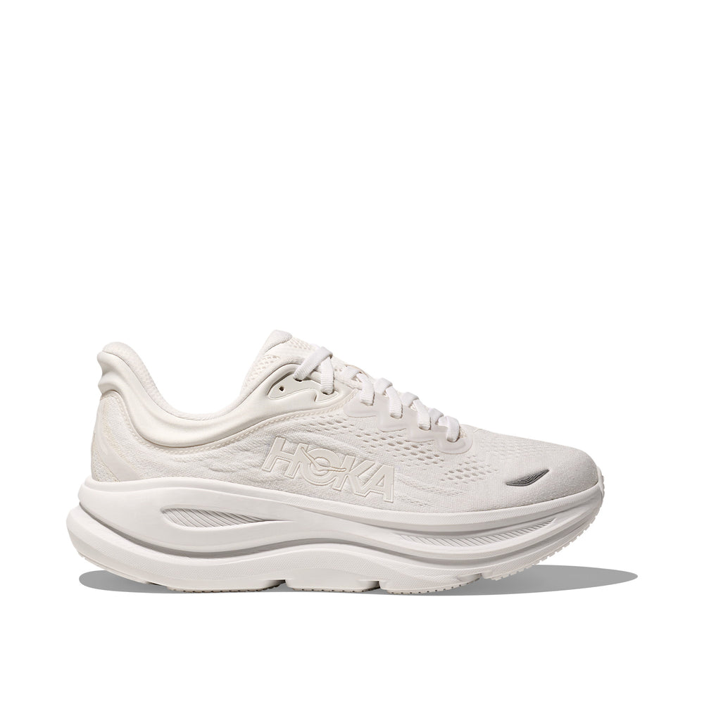 Hoka Bondi 9 All White Men's Running Shoes 1162011-WWH