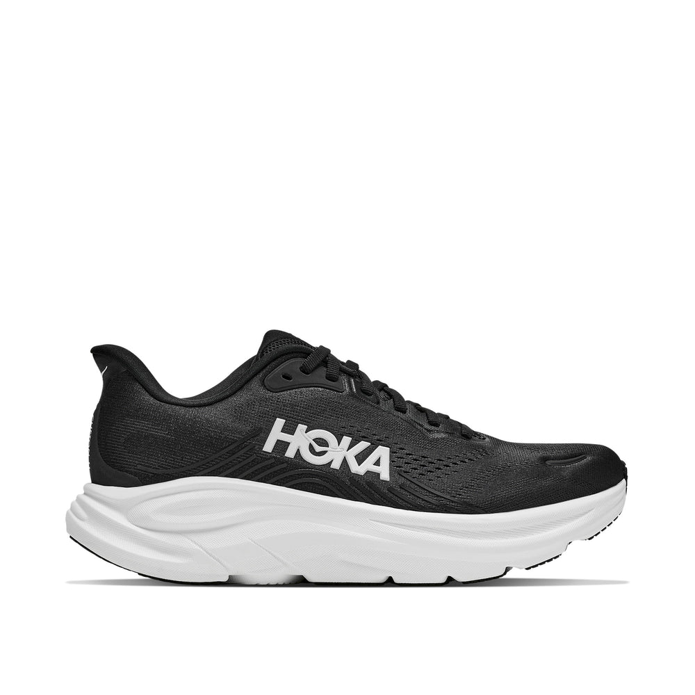 Hoka Clifton 11 Black White Women's Running Shoes 1176573-BWHT