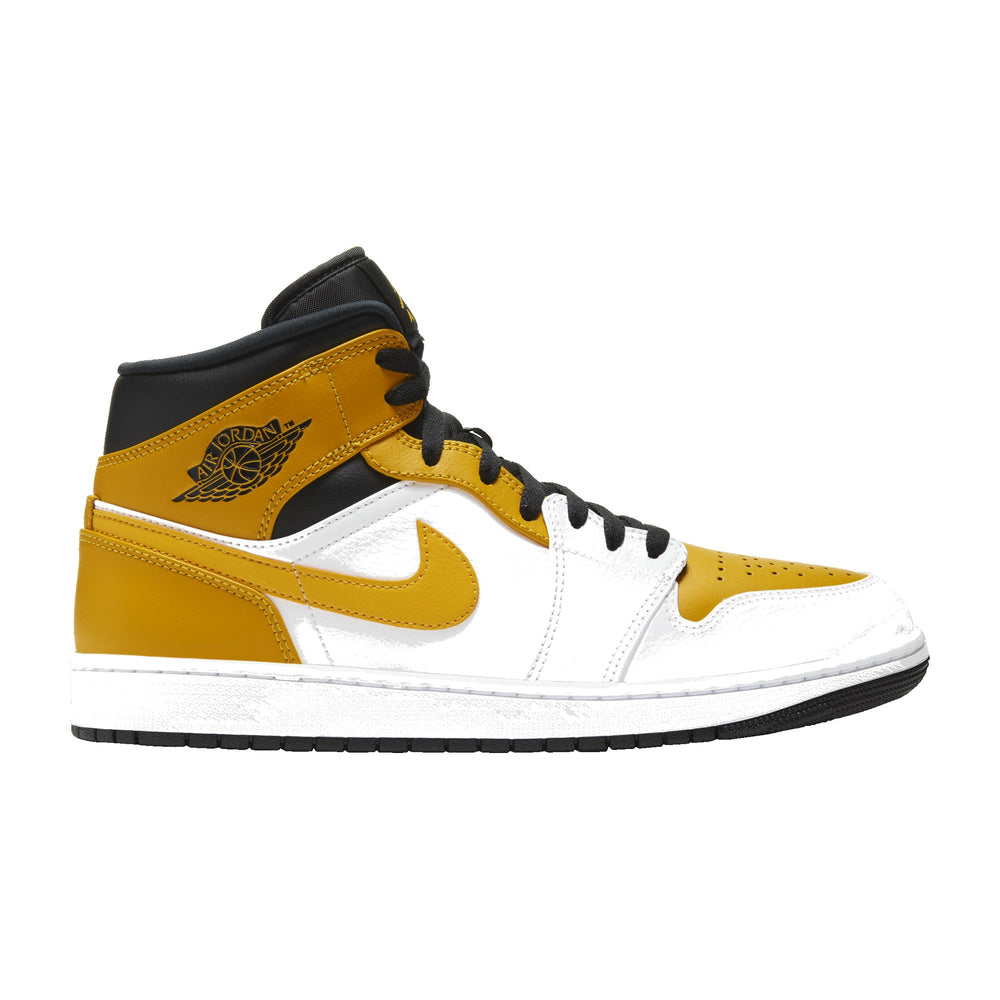 Jordan 1 Mid University Gold Men's Sneakers 554724-170