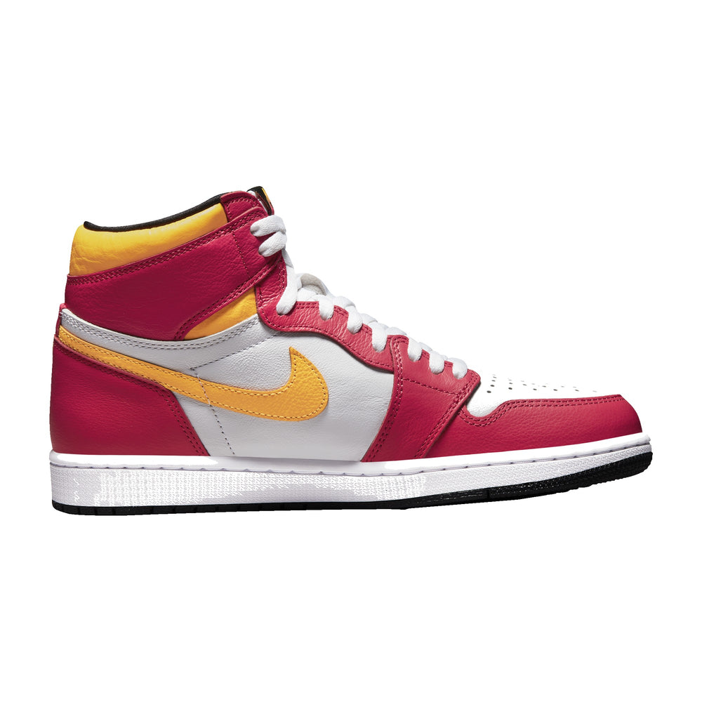 Jordan 1 Retro High OG Light Fusion Red Men's Sneakers 555088-603