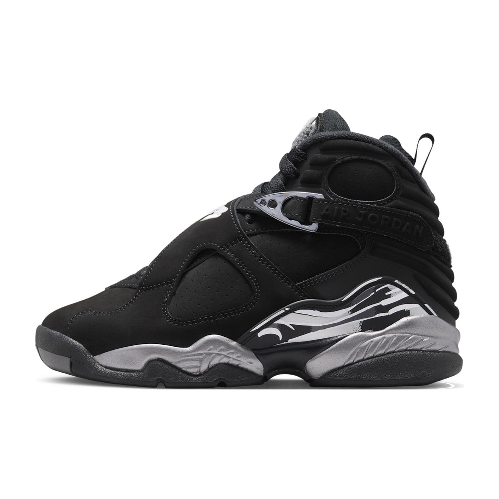 Jordan 8 Retro Chrome Big Kids' GS Sneakers 305368-007