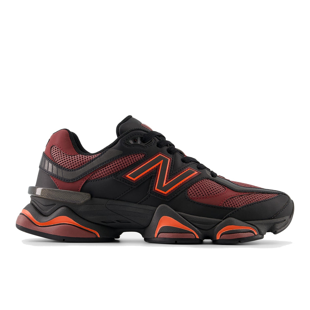 New Balance 9060 Black True Red Men's Sneakers U9060BLA
