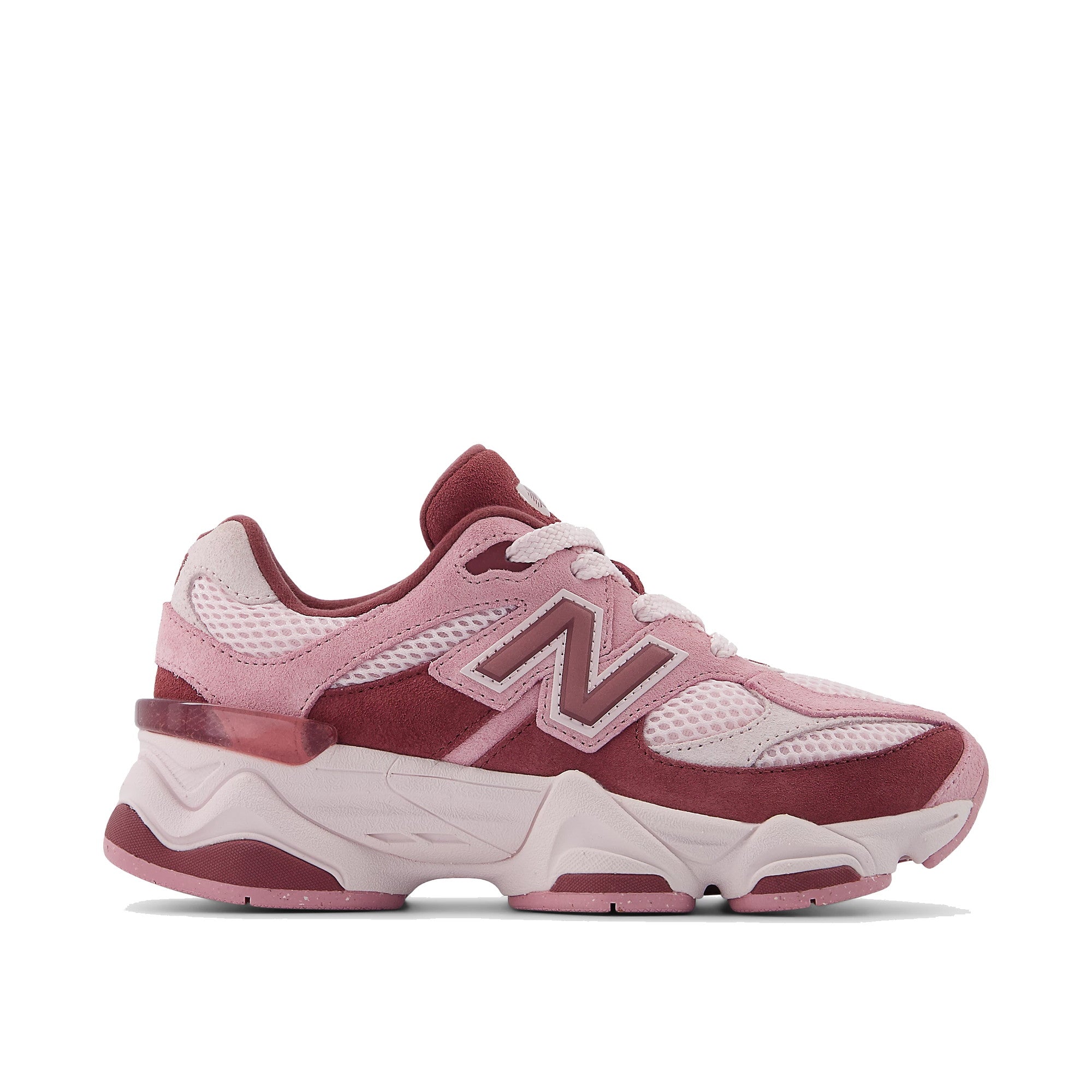 New Balance 9060 v1 Lace PS Pink Granite — Scene7-02 official lateral (toe-right)