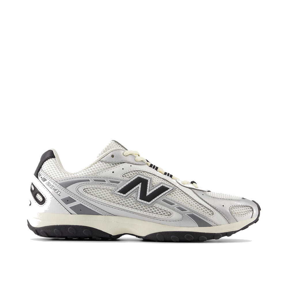 New Balance Men's BASKETCASE x 204L Silver Metallic Black U204LSWD