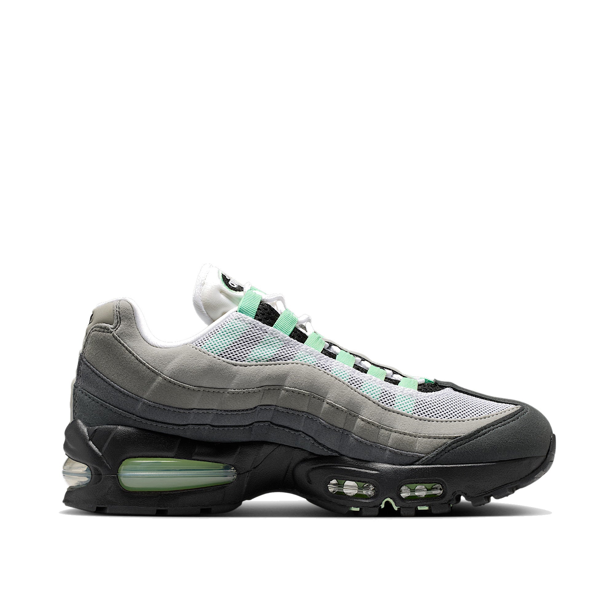 Nike Air Max 95 Big Bubble Women Fresh Mint — Nike C official lateral (toe-right)