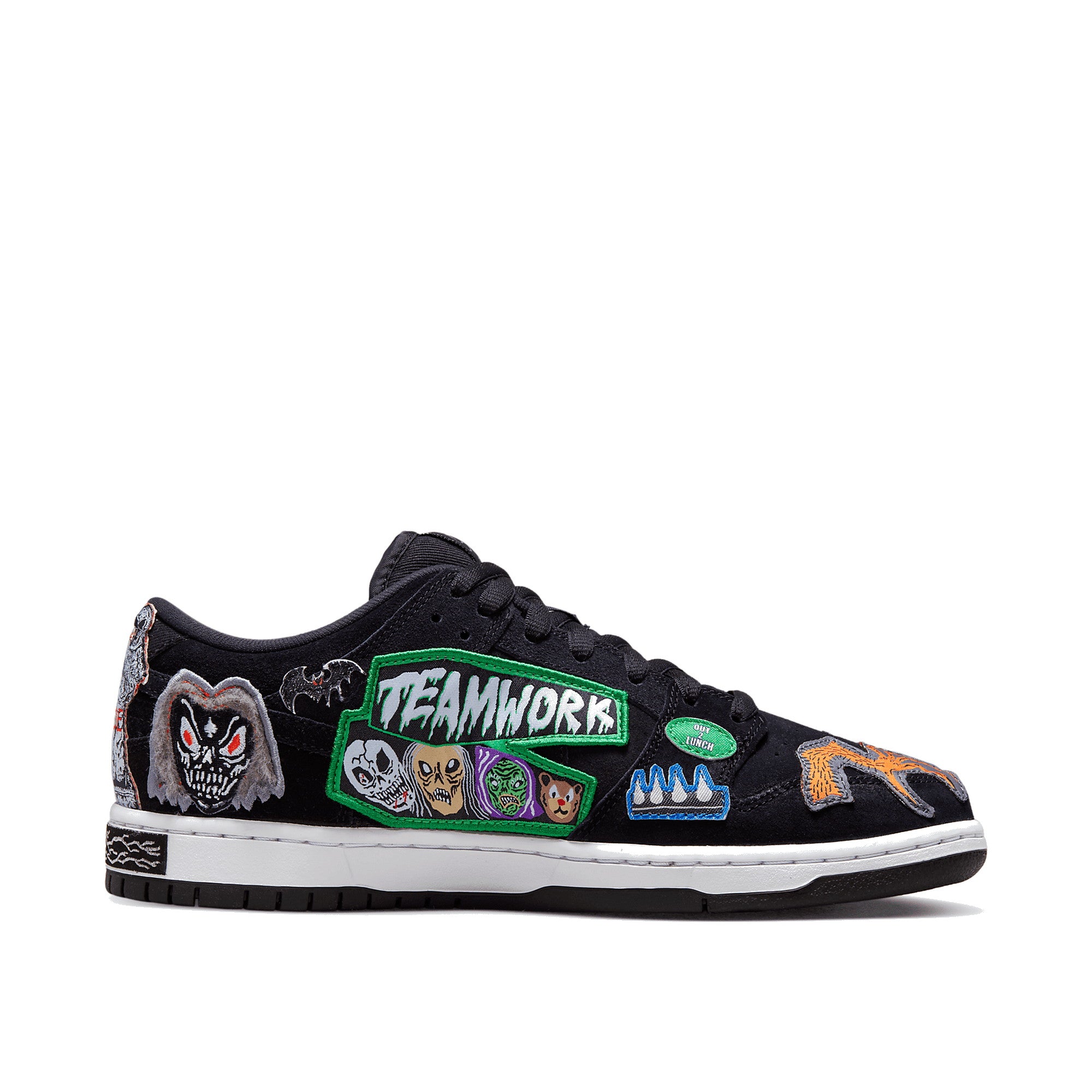 Nike SB Dunk Low Pro QS Neckface β Nike C official lateral (toe-right)