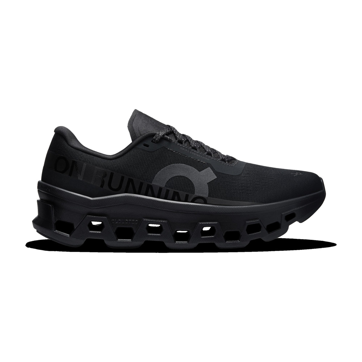 On Cloudmonster 1 Black/Black Women's Running Shoes 3WF30481043
