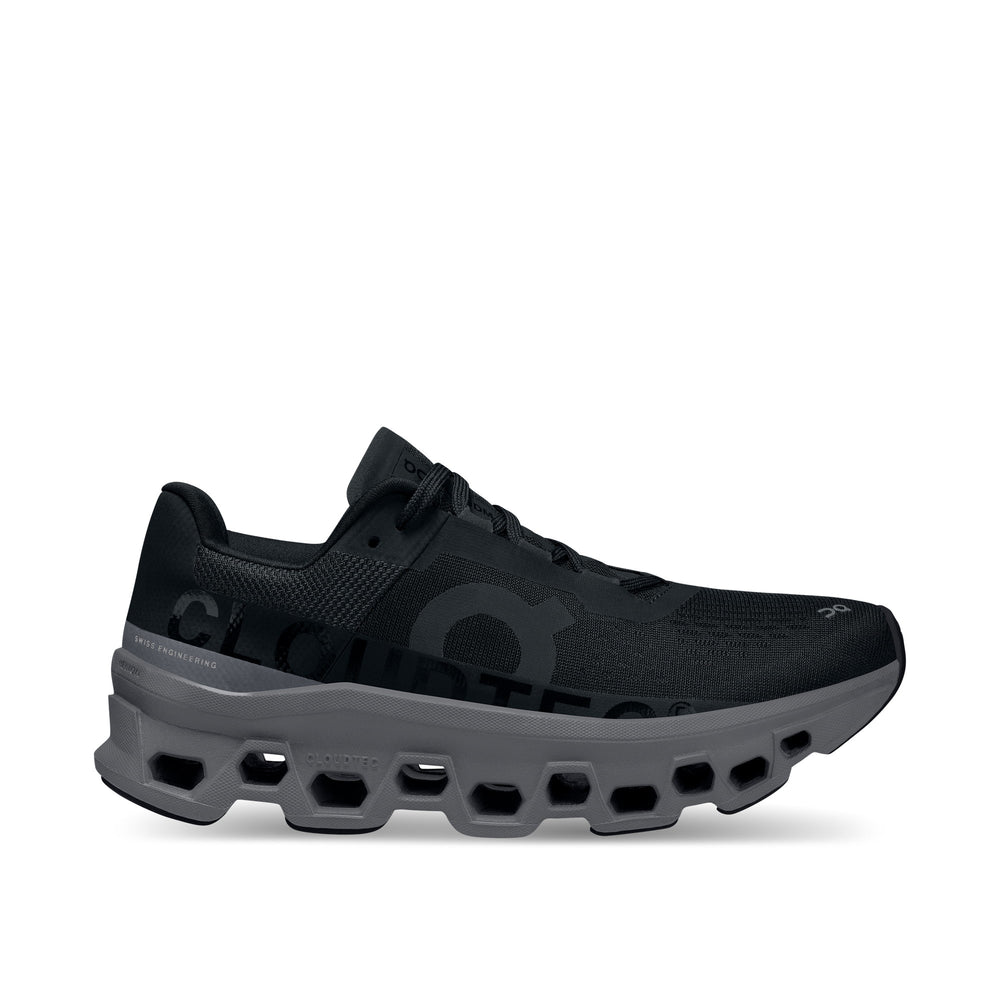 On Cloudmonster Black Magnet Women's Running Shoes 61.99024