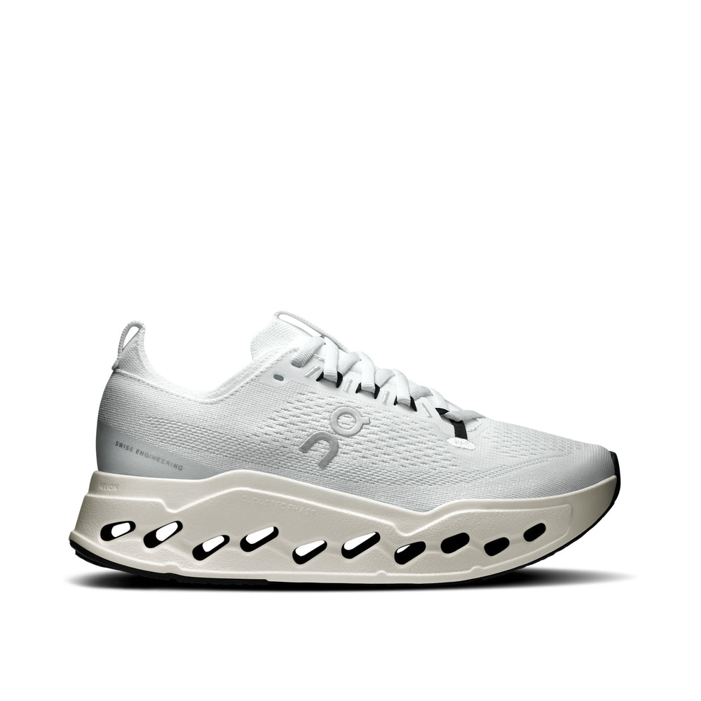 On Cloudsurfer Max White Women's Running Shoes 3WF30221200