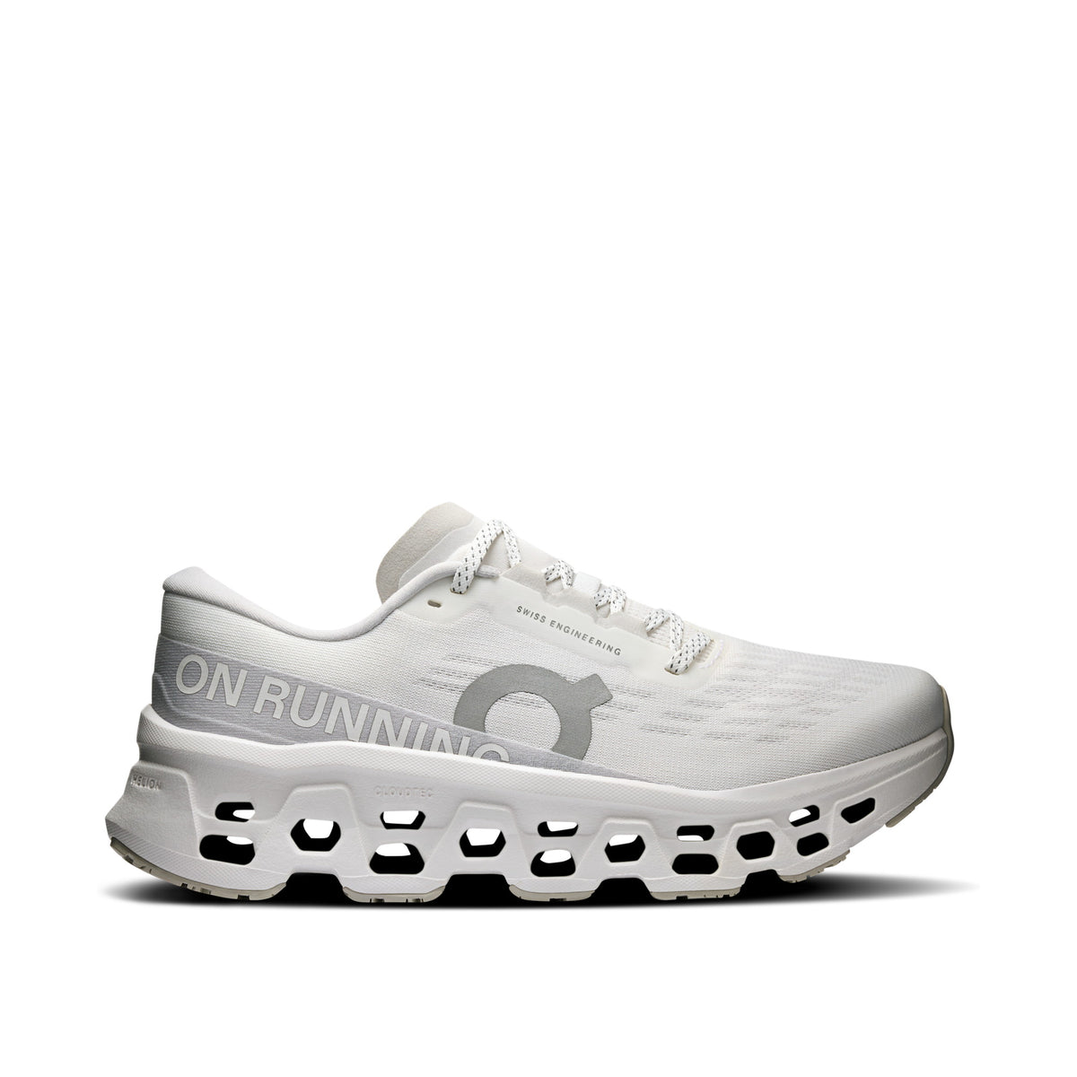 On Cloudmonster 3 White Wolf Women's Running Shoes 3WG10032852