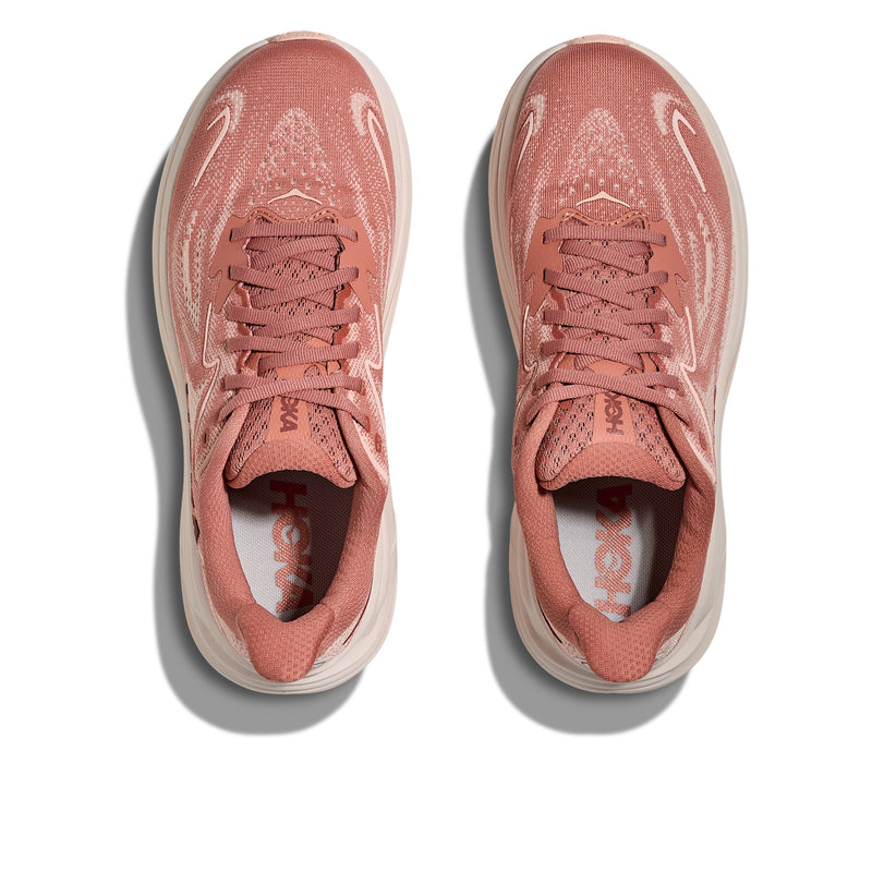 Hoka Clifton 10 Blush Rose Latte Women's Running Shoes 1162031-BHRS
