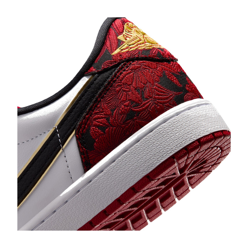 Jordan 1 Retro Low OG Black/Varsity Red/Summit White Men's Sneakers IR0088-001