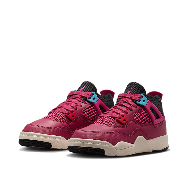 Jordan 4 Retro Sweet Beet Little Kids' PS Sneakers IO2831-600