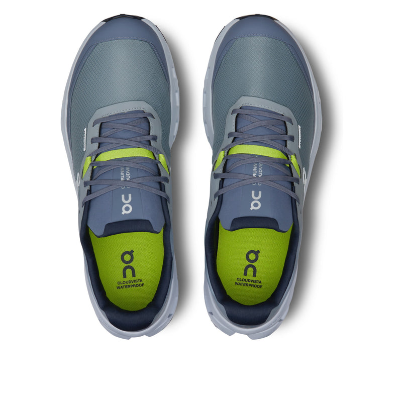 On Cloudvista 2 Waterproof Mist Heather Men's Running Shoes 3ME30142856